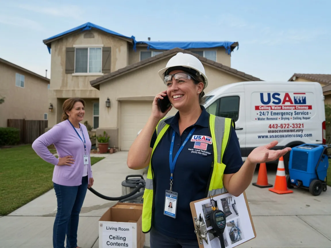 Ceiling Water Damage Restoration Canute, OK FAQs